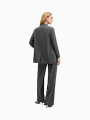 AllSaints Grey Aleida Trousers - Image 8 of 9