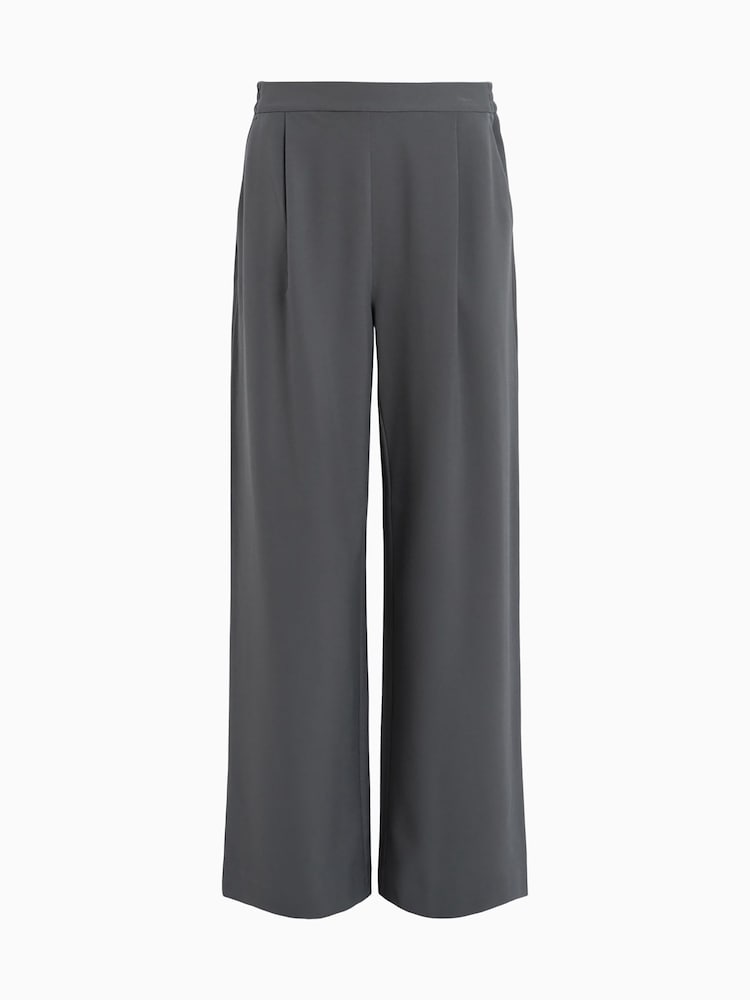 AllSaints Grey Aleida Trousers - Image 9 of 9