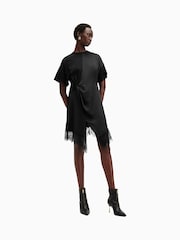 AllSaints Black Lana Lace 100% Cotton Dress - Image 5 of 9