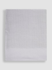 JoJo Maman Bébé Woven Cellular Blanket - Image 4 of 6