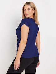 M&Co Ditsy Wrap Top - Imagen 3 de 4