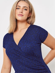 M&Co Ditsy Wrap Top - Imagen 4 de 4