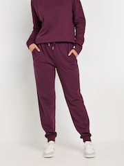 Long Tall Sally Red Cuffed Joggers - Image 2 of 5