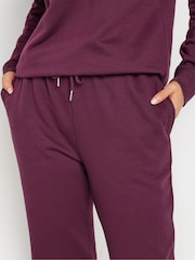 Long Tall Sally Red Cuffed Joggers - Image 4 of 5