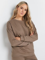 Long Tall Sally Natural Crew Neck Sweatshirt - Image 1 of 5