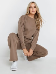 Long Tall Sally Natural Crew Neck Sweatshirt - Image 4 of 5