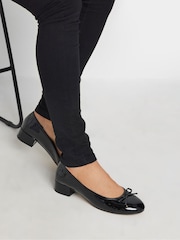 Long Tall Sally Heeled Ballet Patent shoes - Imagen 1 de 5