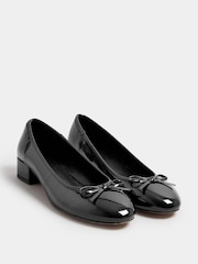 Long Tall Sally Heeled Ballet Patent shoes - Imagen 2 de 5