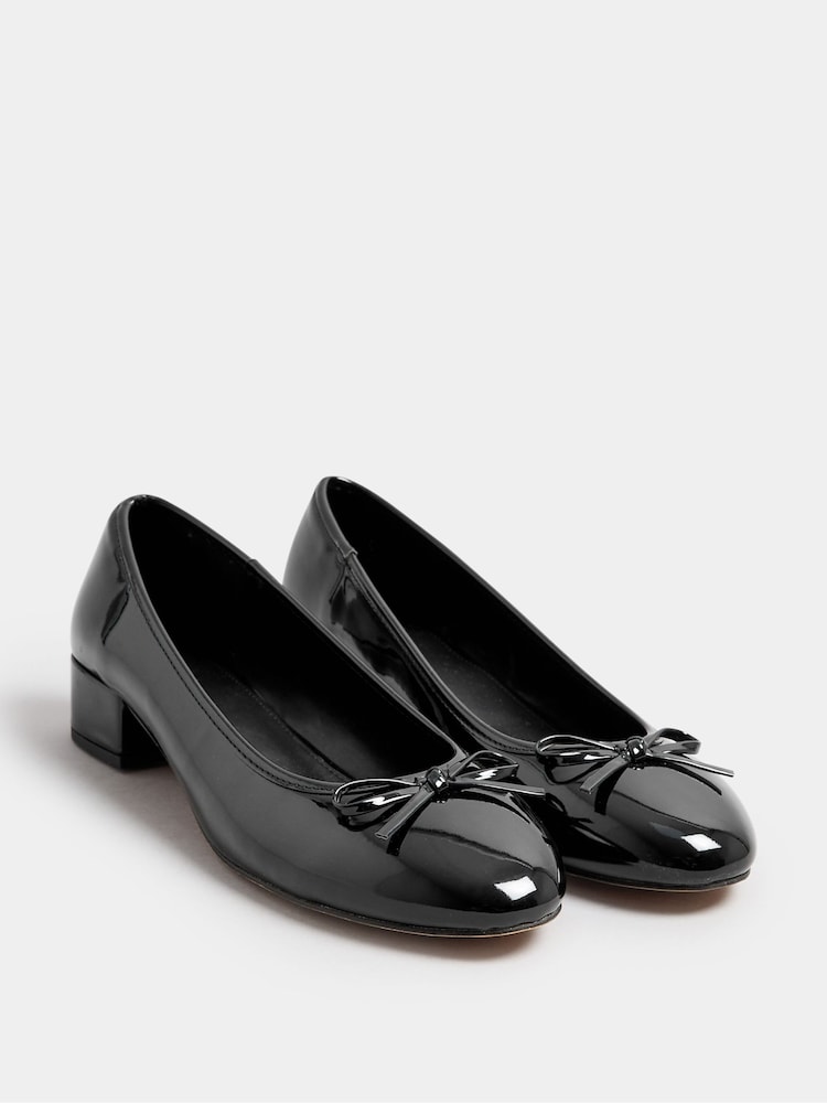 Long Tall Sally Heeled Ballet Patent shoes - Imagen 2 de 5
