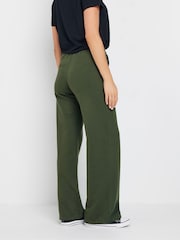 Long Tall Sally Green Patch Pocket Wide Leg Joggers - Image 3 of 5
