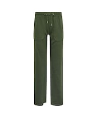 Long Tall Sally Green Patch Pocket Wide Leg Joggers - Image 5 of 5