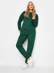 Long Tall Sally Green Cuffed Joggers - Image 1 of 5