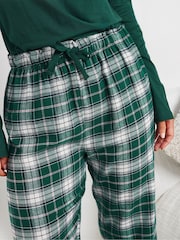 بنطلون بيجامة رياضي بنمط مربعات من Long Tall Sally - صورة 4 من 5