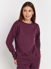 Long Tall Sally Red Crew Neck Sweatshirt - Image 2 of 5