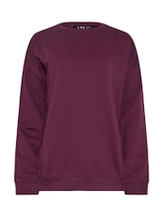 Long Tall Sally Red Crew Neck Sweatshirt - Image 5 of 5