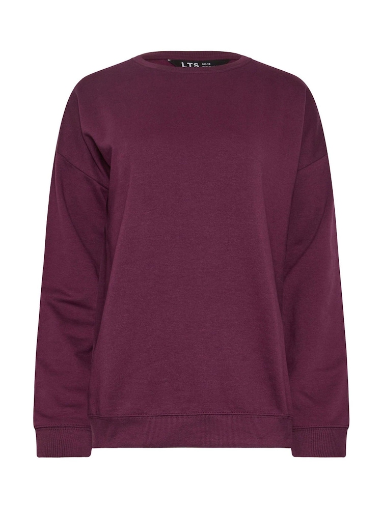 Long Tall Sally Red Crew Neck Sweatshirt - Image 5 of 5