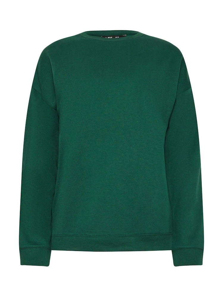 Long Tall Sally Green Crew Neck Sweatshirt - Image 4 of 4