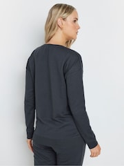 Long Tall Sally Blue Crew Neck Sweatshirt - Image 3 of 5