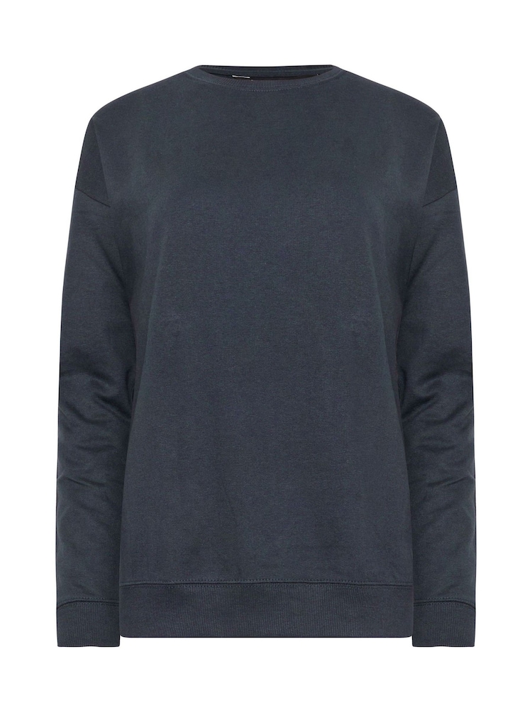 Long Tall Sally Blue Crew Neck Sweatshirt - Image 5 of 5