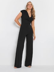 Negro - Mono cruzado de neopreno de Long Tall Sally - Imagen 1 de 4
