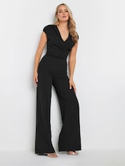 Negro - Mono cruzado de neopreno de Long Tall Sally - Imagen 2 de 4