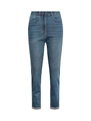 Long Tall Sally Blue Boyfriend Jeans - Image 5 of 5