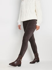 Long Tall Sally Brown Chocolate  Leggings - Image 3 of 5