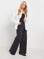 Long Tall Sally White Drop Shoulder 100% Cotton Shirt - Image 3 of 6