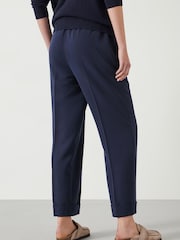 Hush Blue Slim Pull On Suit Trousers - Image 2 of 5