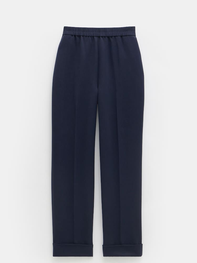 Azul - Pantalones de traje ajustados de tiro alto de Hush - Imagen 5 de 5 Azul - Pantalones de traje ajustados de tiro alto de Hush - Imagen 5 de 5