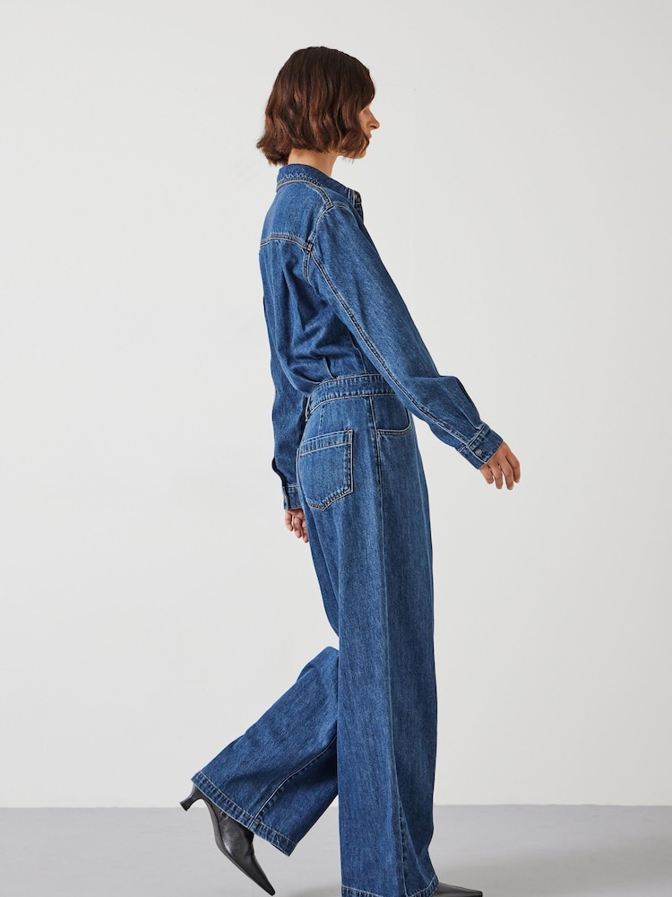 Hush Evelyn 100% Cotton Jumpsuit - Imagen 2 de 3