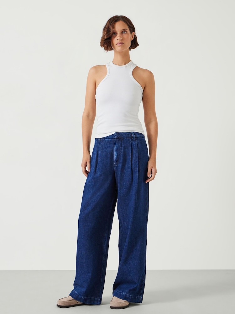Hush Lya Jeans mit weitem Bein und Falten - Bild 2 von 5 Hush Lya Jeans mit weitem Bein und Falten - Bild 2 von 5