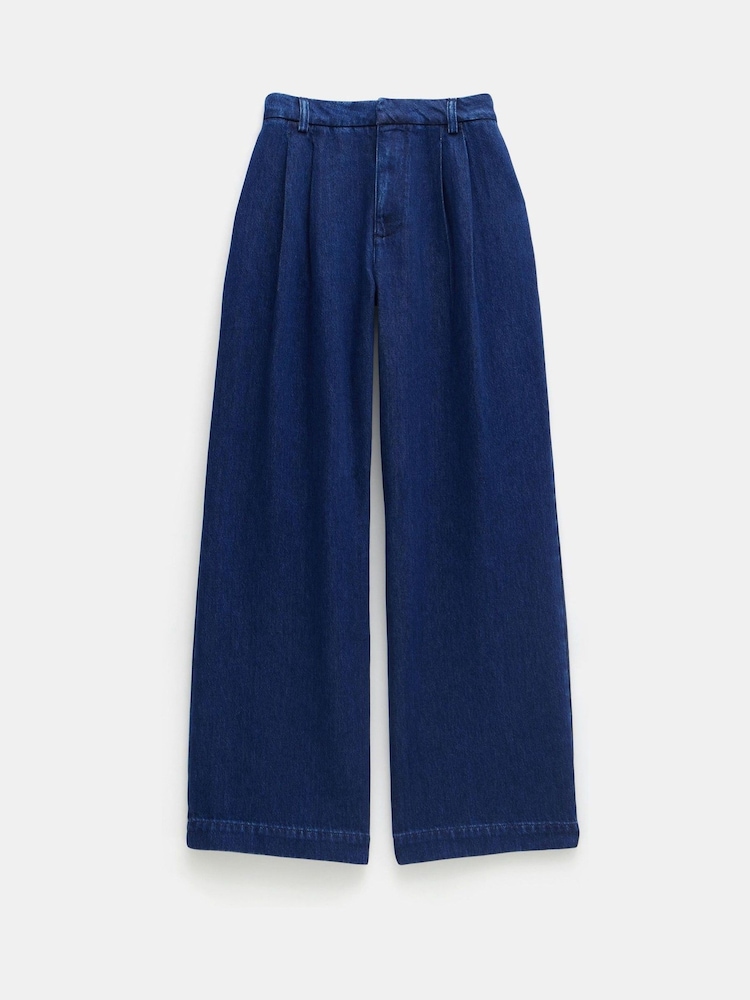 Hush Lya Jeans mit weitem Bein und Falten - Bild 5 von 5 Hush Lya Jeans mit weitem Bein und Falten - Bild 5 von 5