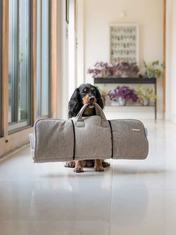 Lords and Labradors Grey Roll & Go Pet Travel Mat - Image 2 of 4