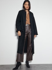 Monsoon Black Wendy Open Front Knit Coat - Image 1 of 5