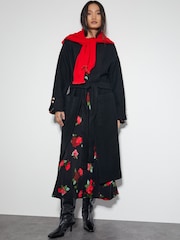 Monsoon Black Wendy Open Front Knit Coat - Image 5 of 5