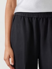 Hush Black Slim Pull On Suit Trousers - Image 3 of 4