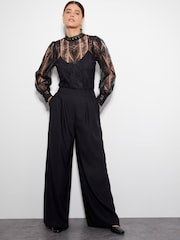 Monsoon Black Leona Lace Blouse - Image 2 of 4