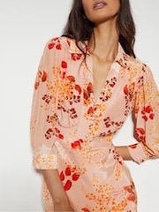 Monsoon Pink Elise Shirt Dress - Image 2 of 5