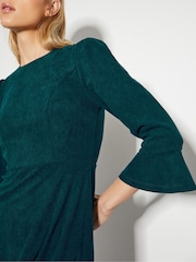 Monsoon Blue Sally Stretch Corduroy Dress - Image 2 of 5