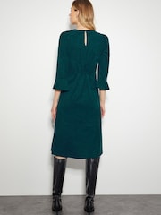 Monsoon Blue Sally Stretch Corduroy Dress - Image 3 of 5