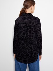 Monsoon Black Dee Devore Shirt - Image 3 of 4