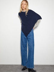 Monsoon Blue Carly Poncho - Image 2 of 4
