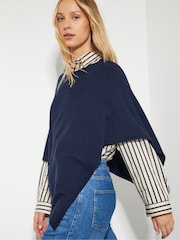 Monsoon Blue Carly Poncho - Image 4 of 4