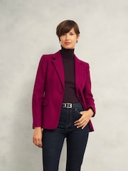 Hobbs Pink Petite Hackness Jacket - Image 1 of 4