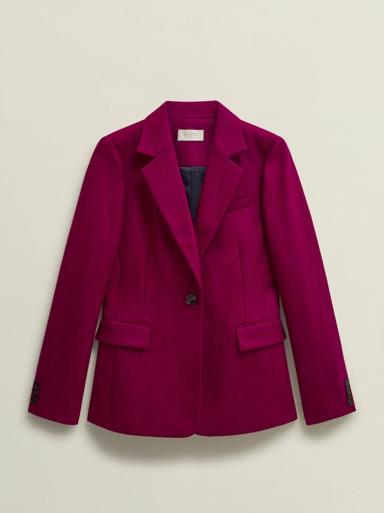Hobbs Pink Petite Hackness Jacket - Image 4 of 4