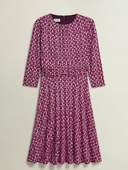 Hobbs Pink Petite Bayview Dress - Image 4 of 4