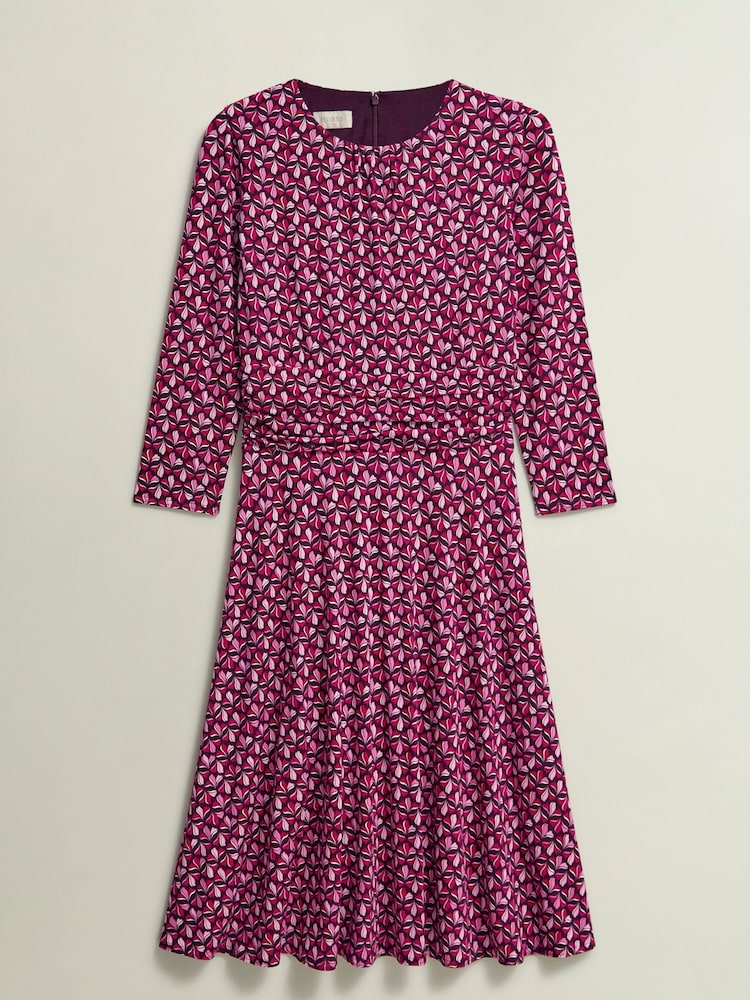 Hobbs Pink Petite Bayview Dress - Image 4 of 4