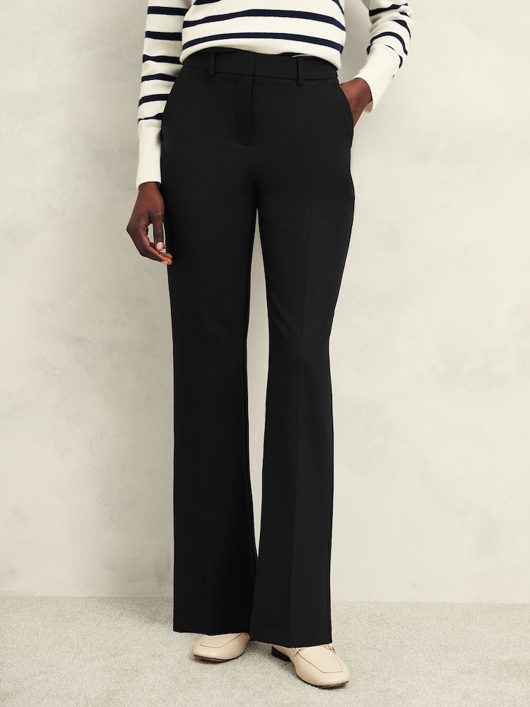 Hobbs Black Petite Gerrie Trousers - Image 2 of 4
