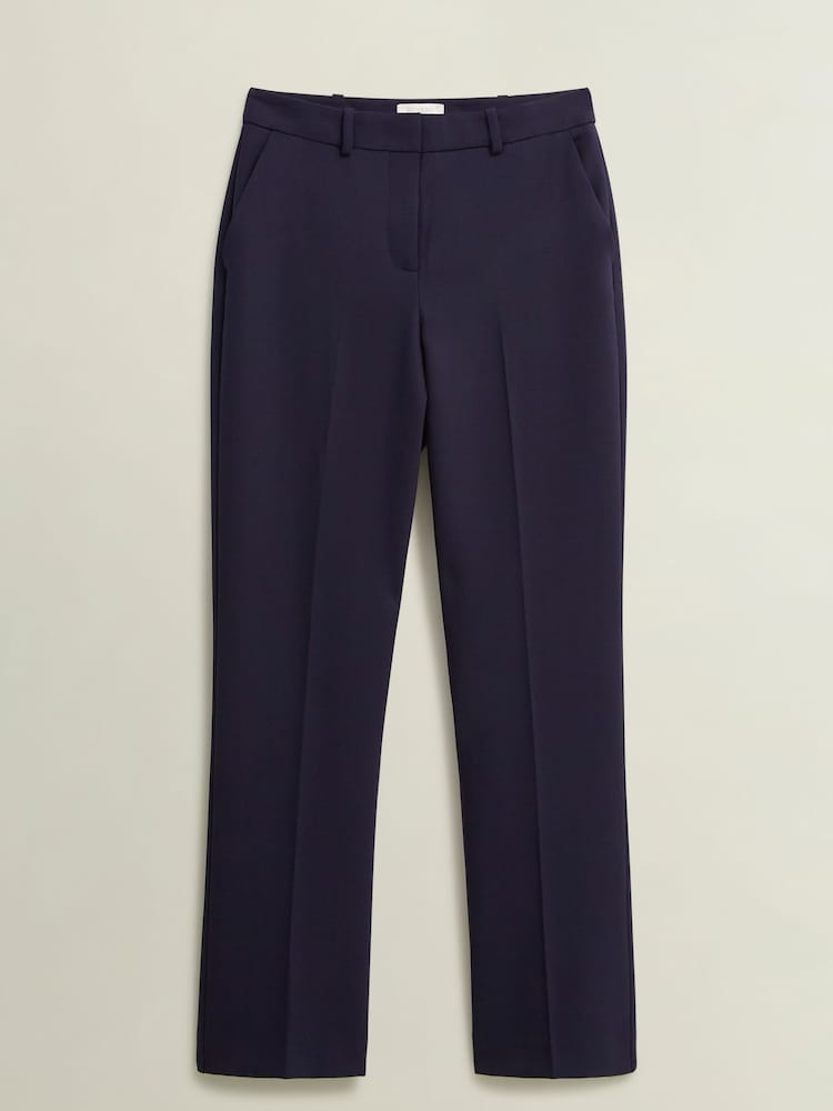 Hobbs Blue Petite Gerrie Trousers - Image 4 of 4